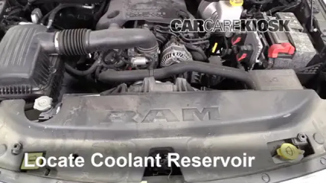 2019 Ram 1500 Big Horn 5.7L V8 Crew Cab Pickup Antigel (Liquide de Refroidissement) Rincer Antigel